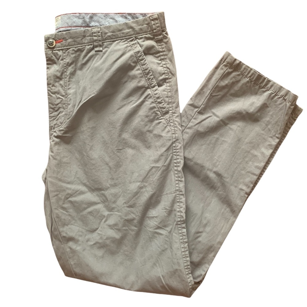 ⬇️ MEN’S Hudson North Grey Chino Pant’s, 36x32